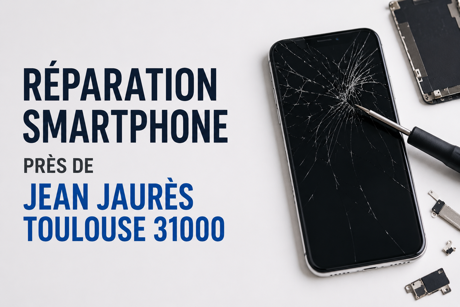 Réparation smartphone près de Jean Jaurès Toulouse 31000